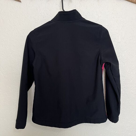 Mountain Xpedition | Girls Jacket Black Pink Winter Coat Zipper 10-12 - Picture 4 of 4
